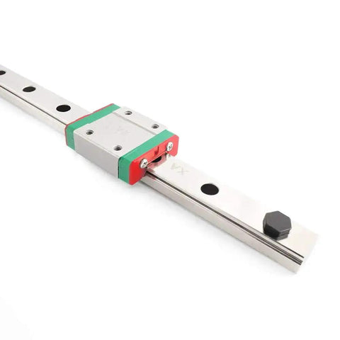 300mm Linear Rail Guide with MGN12H Sliding Block for 3D Printers and CNC Machines, H Type, emphasizing easy mount and precision motion