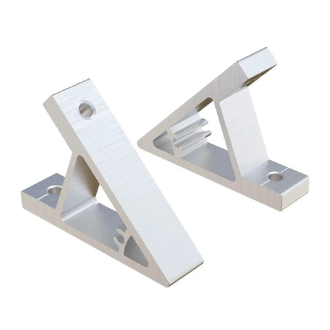 Four Piece 45 Degree And 135 Degree Corner Brackets For 2020 Aluminum Extrusion Profiles With Screws And T Slot Nuts Heavy Duty Right Angle Connectors Zinc Alloy Rustproof With High Abrasion Resistance Easy Assembly.