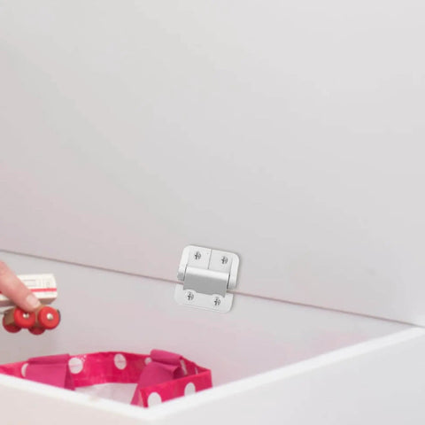 Premium Quality Torque Cabinet Door Hinges With 1.8nm Torque Zinc Alloy Silver Finish For Smooth Self-Closing Action Ideal Replacement For Kitchen Cupboard Doors Featuring Adjustable Angle Stops By Beavorty Easy Install For Home Upgrades And Diy Projects installed on white cupboard door