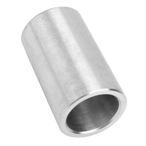 Drill chuck conversion sleeve, stainless steel, B12–B16, side view