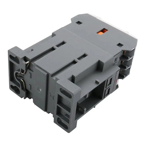 Three Pole Magnetic Contactor With 24V DC Coil 1NO1NC Auxiliary Contact DIN Rail Mount UL Certified 9A AC3 and 25A AC1 Load Rating