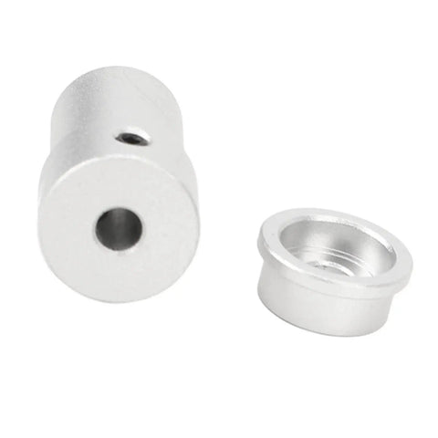 Universal 4mm Aluminum Shaft Coupling For 48mm And 60mm Omnidirectional And Mecanum Wheels And DC Motors Ideal For Robotics Projects