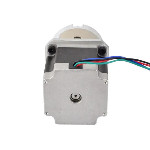 Front view of High Precision Fifteen To One Planetary Gearbox With Nema Twenty Three Stepper Motor Two Point Eight Amperes