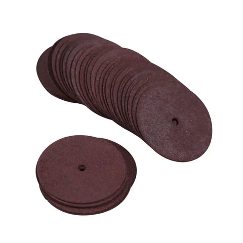 36 Piece Grinding Wheel And Cutting Disc Set For Metalworking Tools Includes Pro Grade Heavy Duty Grinding Wheels in red