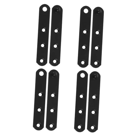 Heavy Duty Stainless Steel Hidden Hinges 4 Piece Set For Interior Exterior Doors And Windows Weather Resistant Hardware Built To Last