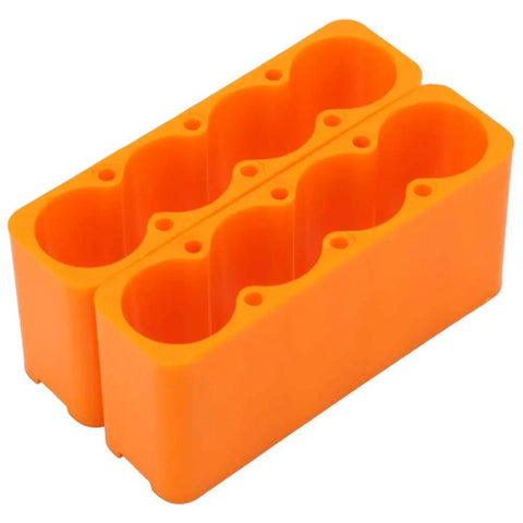 Heavy Duty Battery Welding Fixture Clamp Kit For Spot Welding Battery Packs, Plastic Battery Holder Jig, Two Pack