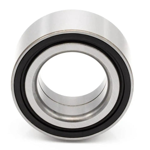 Close-up of a sealed ball bearing from 2 Piece Front Wheel Hub And Bearing Assembly 510114 Fits Hyundai Sonata 2013 2015 Azera 2014 2017 Tucson And Kia Cadenza Optima Sportage 2014 2016 Front Wheel Hub Bearing Kit For Front Left Or Right
