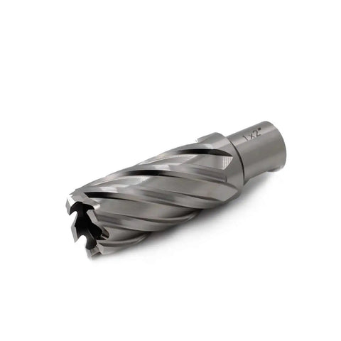 Engineered 1 Inch Cutting Diameter Annular Cutter For Magnetic Drill Press With 2 Inch Cutting Depth, 3/4 Inch Weldon Shank And 2 Flat