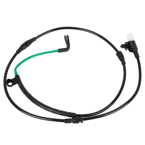 Front brake pad wear sensor cable for Land Rover LR3 2005-2006; black wire with green sensor lead