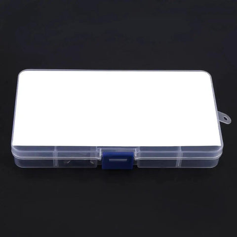 Plastic storage box for Stainless Steel Feather Key Set 140 Piece Keyway Kit For Flywheels Pulleys And Machinery Round Ended Shaft Keys