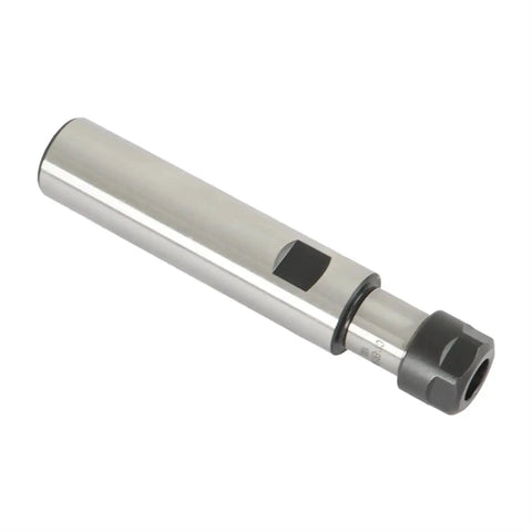 Go To Straight Shank Tool Holder Collet Chuck ER16 100L, DN65 carbon steel, side view for CNC machining