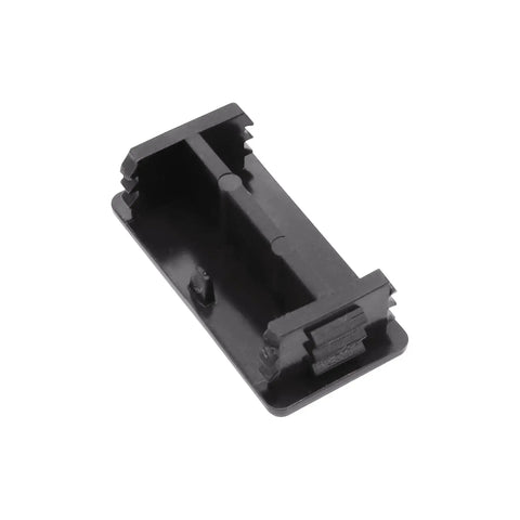 Plastic Strut Channel End Caps For Unistrut 1.625 By 0.875 Inches Black PVC Protective Cover Rectangle Plug End Cap