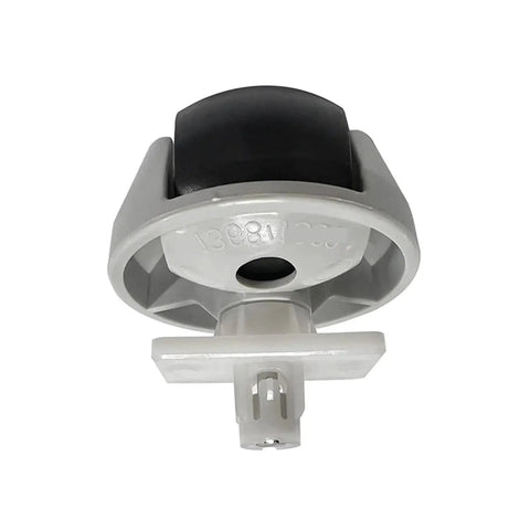 Omni Directional Front Wheel Caster Replacement For Roborock S7 S70 S75 S8 Series, white version, shown from top angle