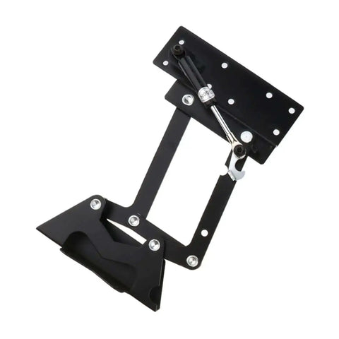 Two Piece Folding Coffee Table Hinges With Lifting Top Frame Heavy Duty Spring Lift Mechanism