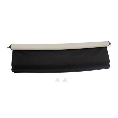 Beige Sunshade for 2010 to 2016 SRX V6 Sunroof Cover Top Window Roof Shade, OE-style replacement, showing rolled design.