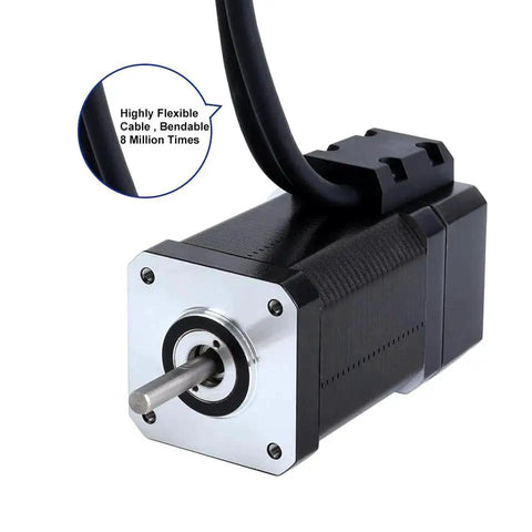 Closed Loop Stepper Motor CNC Kit For One Axis Machines Nema 17 80Ncm 113.29oz In Encoder 1000PPR with CL42T V41 Driver