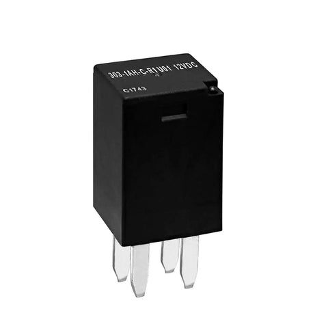 10 Pack 12V DC SPST Auto Relay 20A 960mW Coil Ultra Micro ISO Form A Automotive Relay for cooling fans and electrical projects