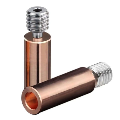 Copper titanium TC4 bi-metal heatbreak for high temperature 3D printing, compatible with Ender CR-10 V3 S4 S5, Ender 3 V2 Pro 5 CS3 hotend.