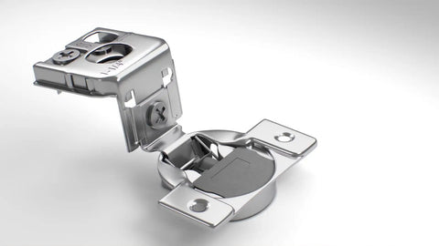 Soft Closing One And A Quarter Inch Overlay Cabinet Hinges Ten Pack Concealed Face Frame Hinges With Three Cam Adjustment