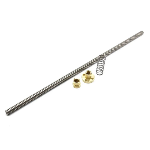 Linear Motion T8 Lead Screw With Anti Backlash Nut For Precise CNC And 3D Printing 8mm Lead 2mm Pitch Trapezoidal Screw