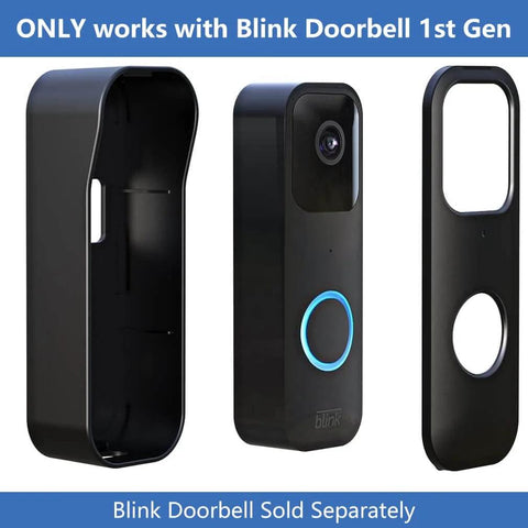 Adhesive Door Mount For Video Doorbell 1st Gen No Drill Wall Bracket Quick Install For Home Security System components displayed