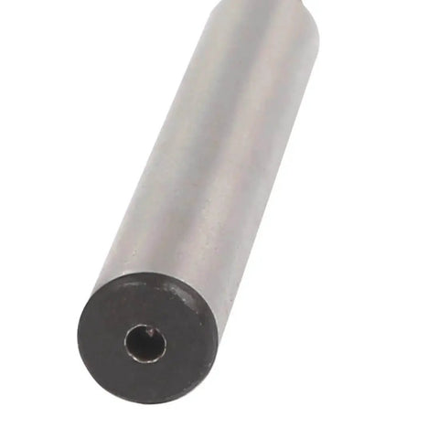 Side view of HSS AL End Mill with straight shank, part of the 2 piece set for CNC and metalworking by Uxcell