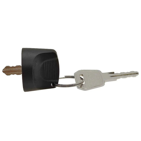 Switch Key For Electric Pallet Jacks E30 EZ30 And EPT Series Replacement 1115-500016-00 soft grip umbrella key side view