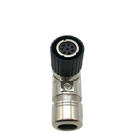 Beefy V90 Servo Motor With Absolute Encoder Rugged Cable Connector 6FX2003-0DB11 showing durable connector