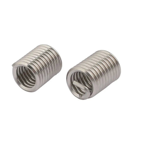 304 Stainless Steel Helical Coil Thread Insert 5/16-18 by 0.625 Inch Length, Pack of 25, Wire Thread Repair Inserts for Damaged Threads