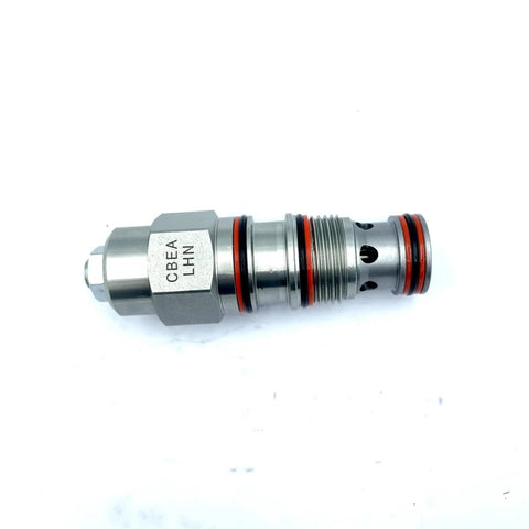 Front view of Hydraulic Threaded Cartridge Valve CBEA LHN Balance And Reversing Pressure Valve With Solenoid Control for industrial use