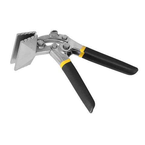 Pro Grade Sheet Metal Bender And Hand Seamer Pliers, 80mm bent type, alloy steel, durable DIY and professional metalworking tool