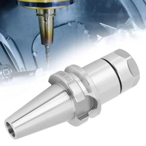 ER20 70 Collet Tool Holder for CNC lathe and milling, 40Cr alloy steel, shown with CNC machine in background for industrial use