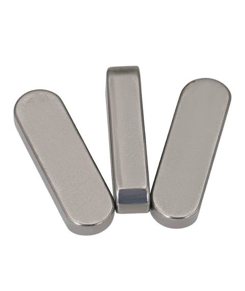 304 Stainless Steel Parallel Keys Set For M3 To M12 A Type Square And Rectangular Dowels With Round End Pins Includes M4x4 Three Pieces