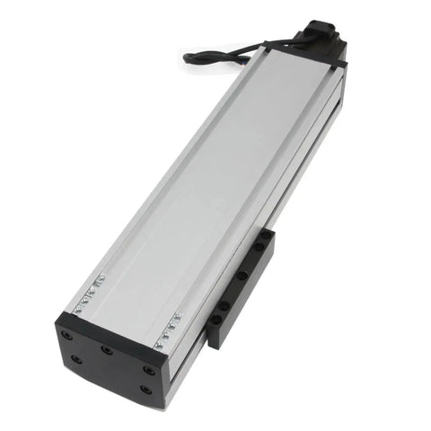 Two Hundred Millimeter Travel Fully Enclosed Dual Linear Stage Actuator With SFU1605 Ballscrew and NEMA23 Stepper Motor