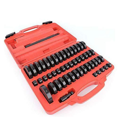 52-Piece Bushing Bearing Seal Driver Tool Set 3/4" to 2-15/16"