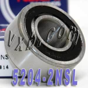 5204-2NSL Nachi 2 Rows Angular Contact Bearing 20x47x20.6 Bearings - VXB Ball Bearings