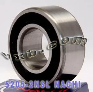 5205-2NSL Nachi 2 Rows Angular Contact Bearing 25x52x20.6 Bearings - VXB Ball Bearings