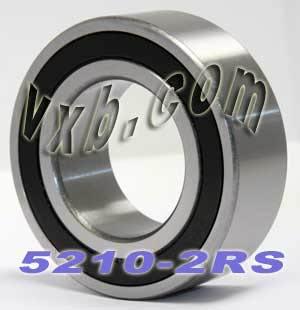 5210-2RS Angular Contact Sealed 50x90x30.2 Bearing - VXB Ball Bearings