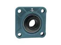 1-1/2 in Heavy Duty Eccentric Collar with 4-Bolt Flange - Single Shaft Locking Adapter, front view