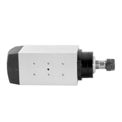 Beefy 5.5kW Air Cooled Spindle Motor With ER25 Collet Ceramic Ball Bearings, side view