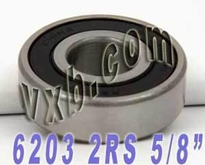 5/8 Bore Ball Bearing 0.625 inch ID 0.625 inch x 40mm x 12mm - VXB Ball Bearings