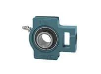 1-3/8 in Medium Set-Screw Wide-Slot Take-Up Ball Bearing Insert for Linear Slide Units, Shaft Support and Conveyor Applications, Single Unit with Secure Lock and Easy Fit