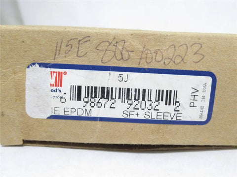 Box label for Top Notch Durable Industrial Coupling Sleeve For 5J And 5JE Shafts EPDM Sure Flex Plus Rubber High Performance Vibration Dampening Flexible Shaft Sleeve Replacement Part For TB Woods 5J Couplings And Precision Machinery