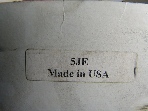 Label on 5JE Sleeve For Precision Machining Applications In Milling Fixtures And Tooling, High Strength Alloy Centering Sleeve.