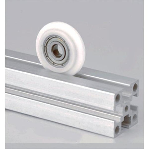 5mm Bore 2020 Aluminum Extrusion Profile 29mm POM Plastic Y Type Track sliding Wheel Bearing 5x29x8mm