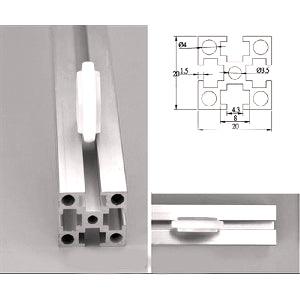 5mm Bore 2020 Aluminum Extrusion Profile 29mm POM Plastic Y Type Track sliding Wheel Bearing 5x29x8mm