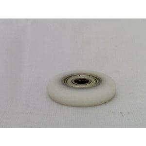 5mm Bore Bearing - 28mm White Plastic Tire 5x28x7mm
