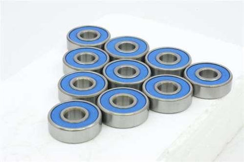 5x8x2.5mm Stainless Steel Sealed Miniature Bearing Pack of 10 - VXB Ball Bearings