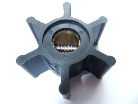 6-blade flexible impeller with brass hub for 09-1026B Jabsco Johnson Volvo water pump