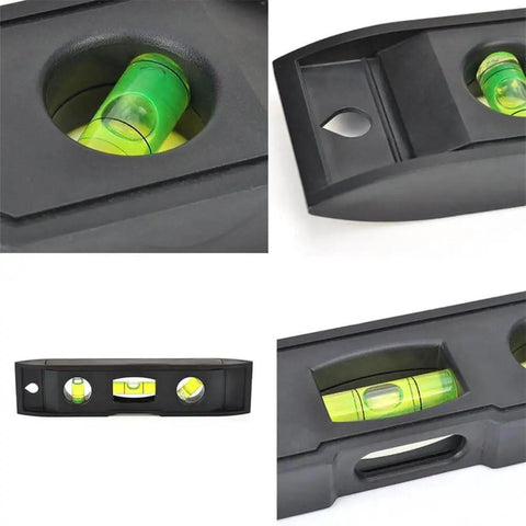 Magnetic Torpedo Level 6 Inch With 3 Bubble Vials Plumb Level And 45 Degree, Tough Magnetic Strip For Iron Surfaces, Top Read Window